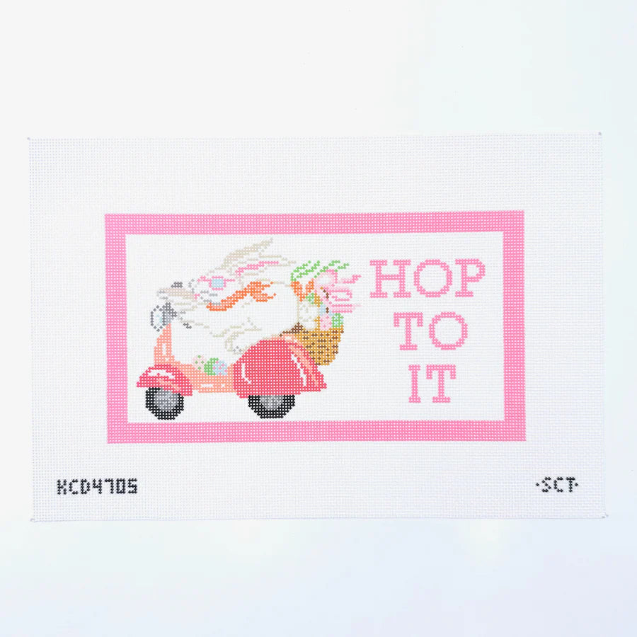 Hop to It Printed Canvas