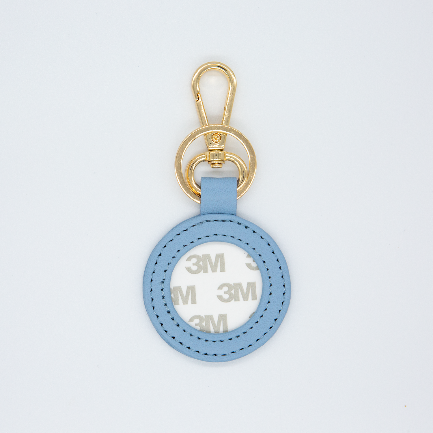 Self-finishing Leather Key Fob- Various Colors