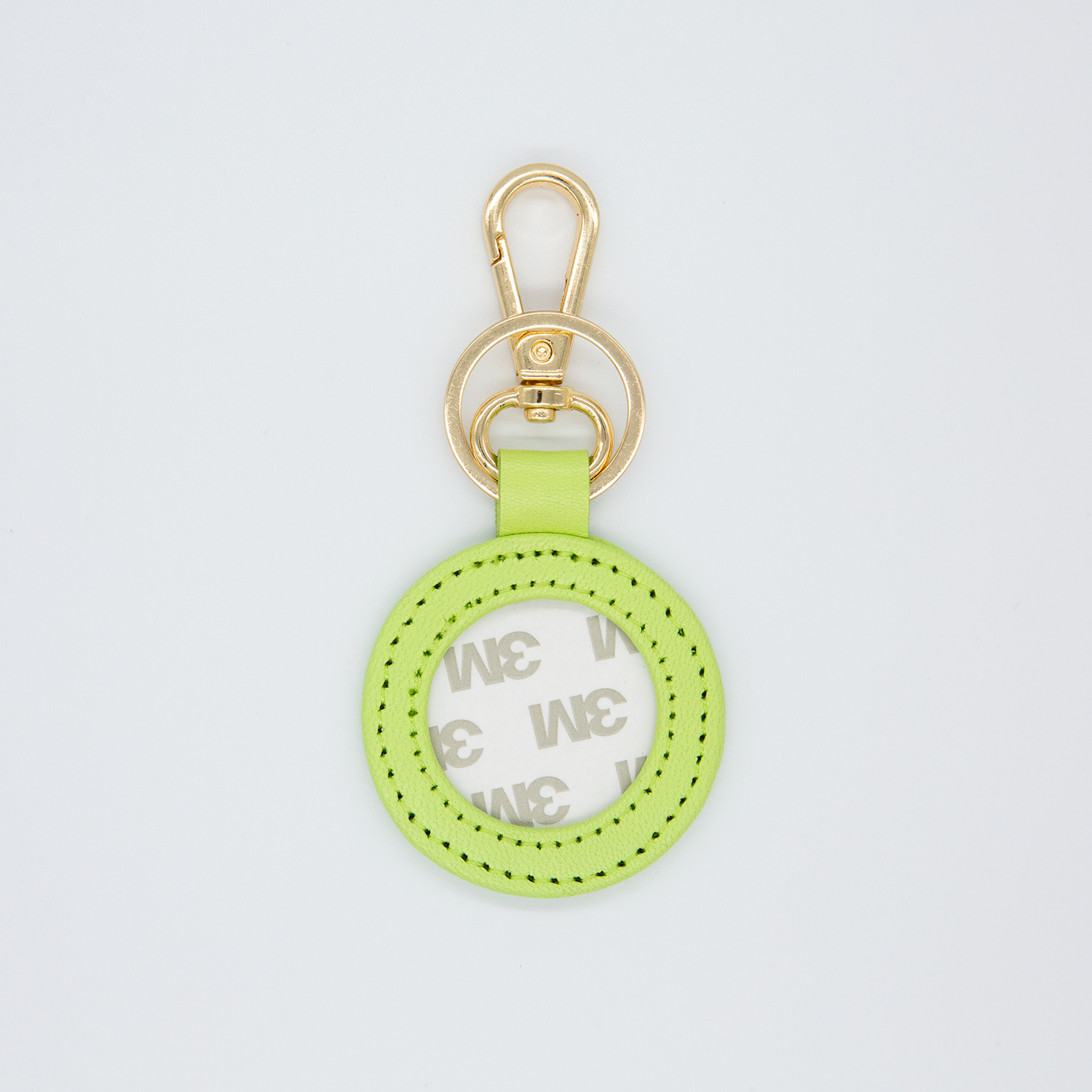 Self-finishing Leather Key Fob- Various Colors