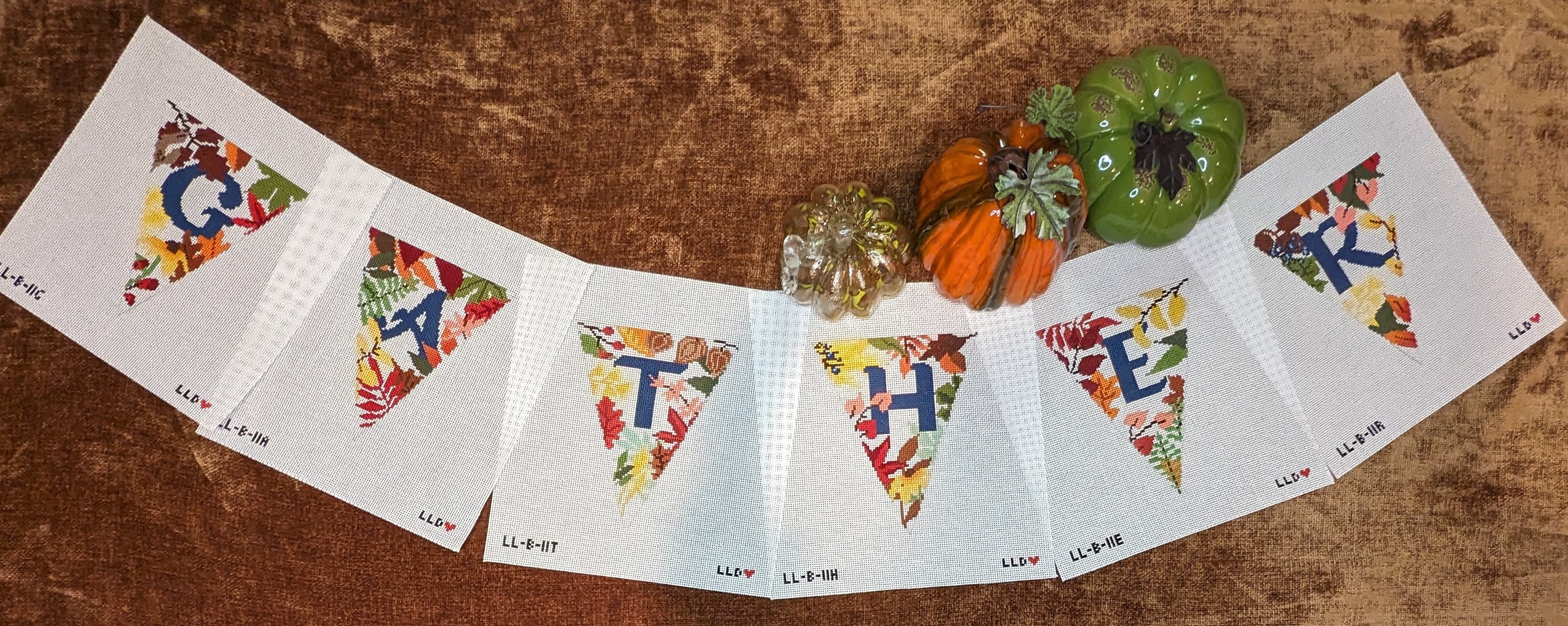 GATHER Garland - 6 Individual Canvases