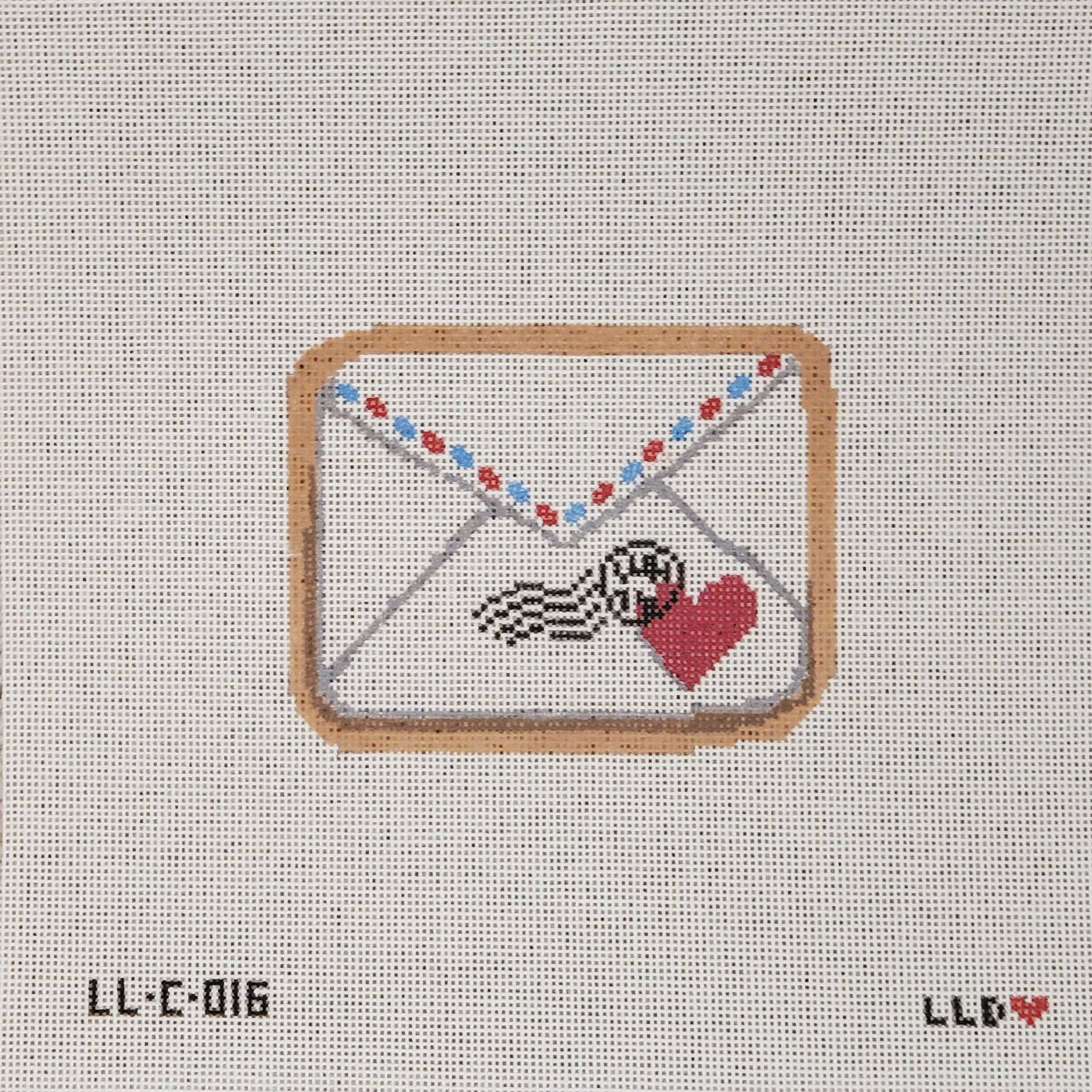 Envelope (Love Note) Cookie w/Stitch Guide