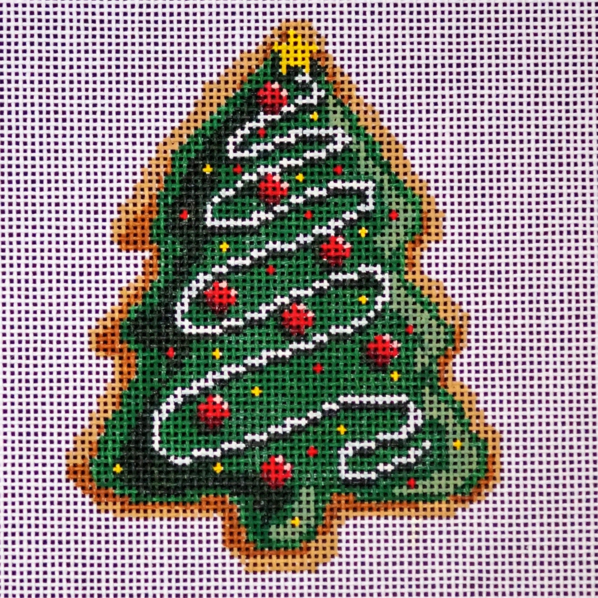 Christmas Tree Cookie Canvas