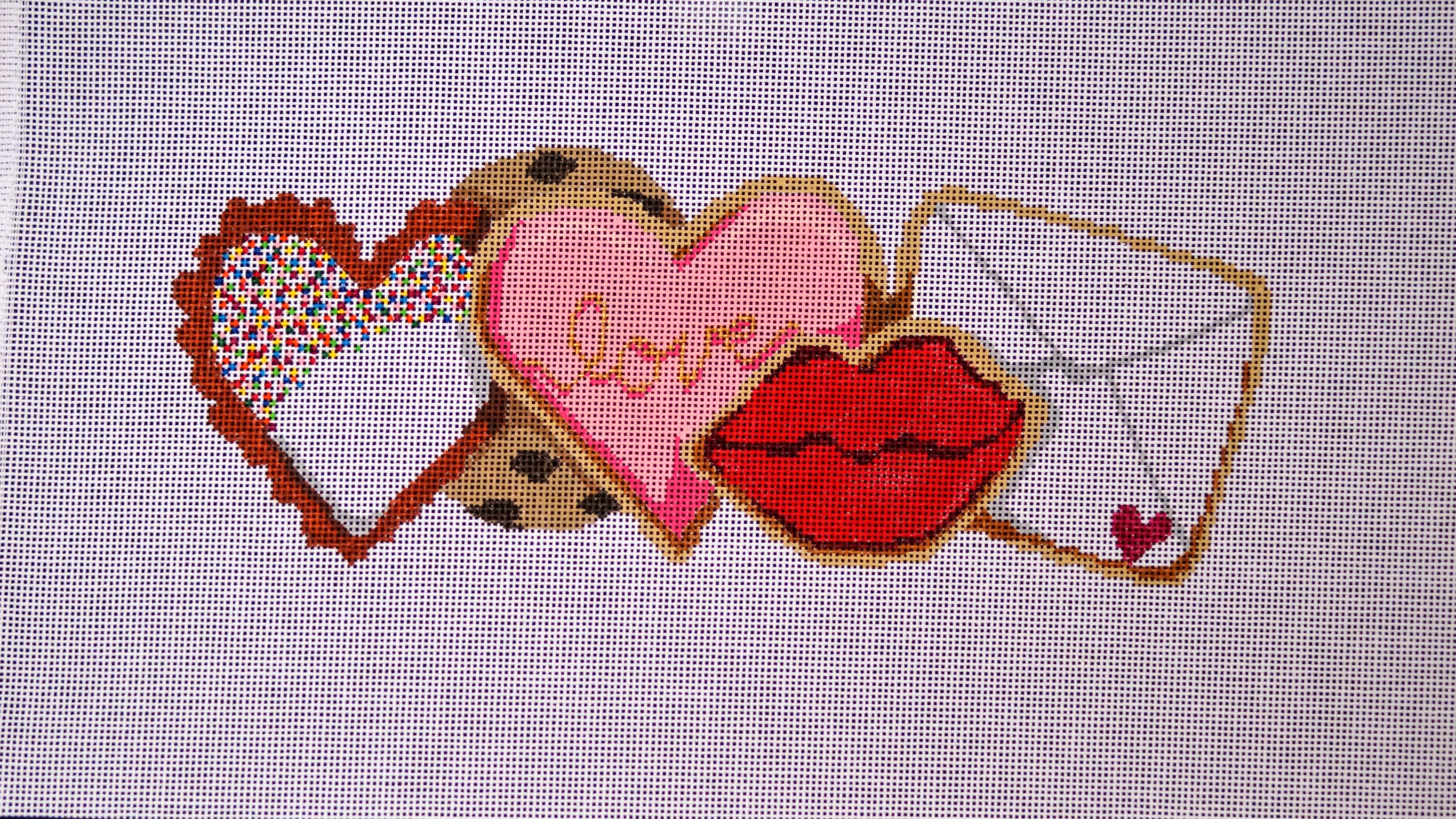 Valentine's Day Cookies Row 13 ct