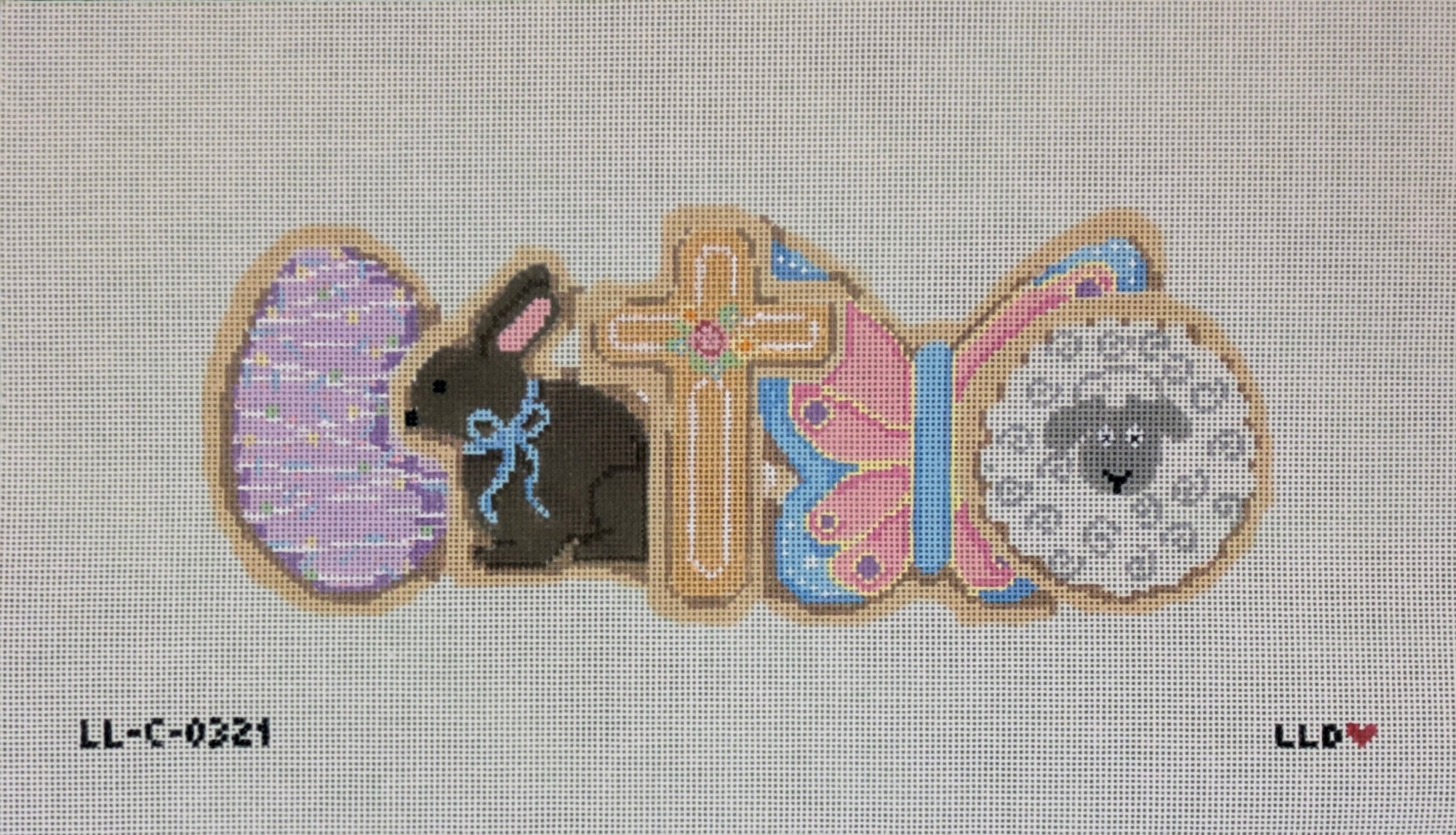 Easter Cookies Row