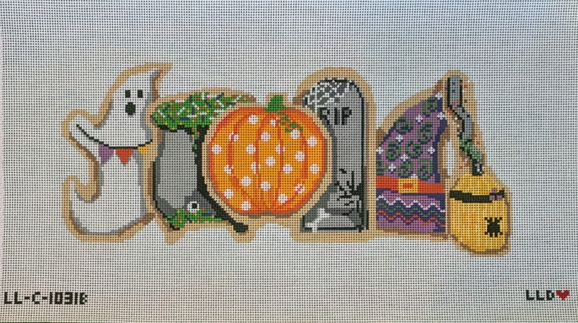 Halloween Cookies Row