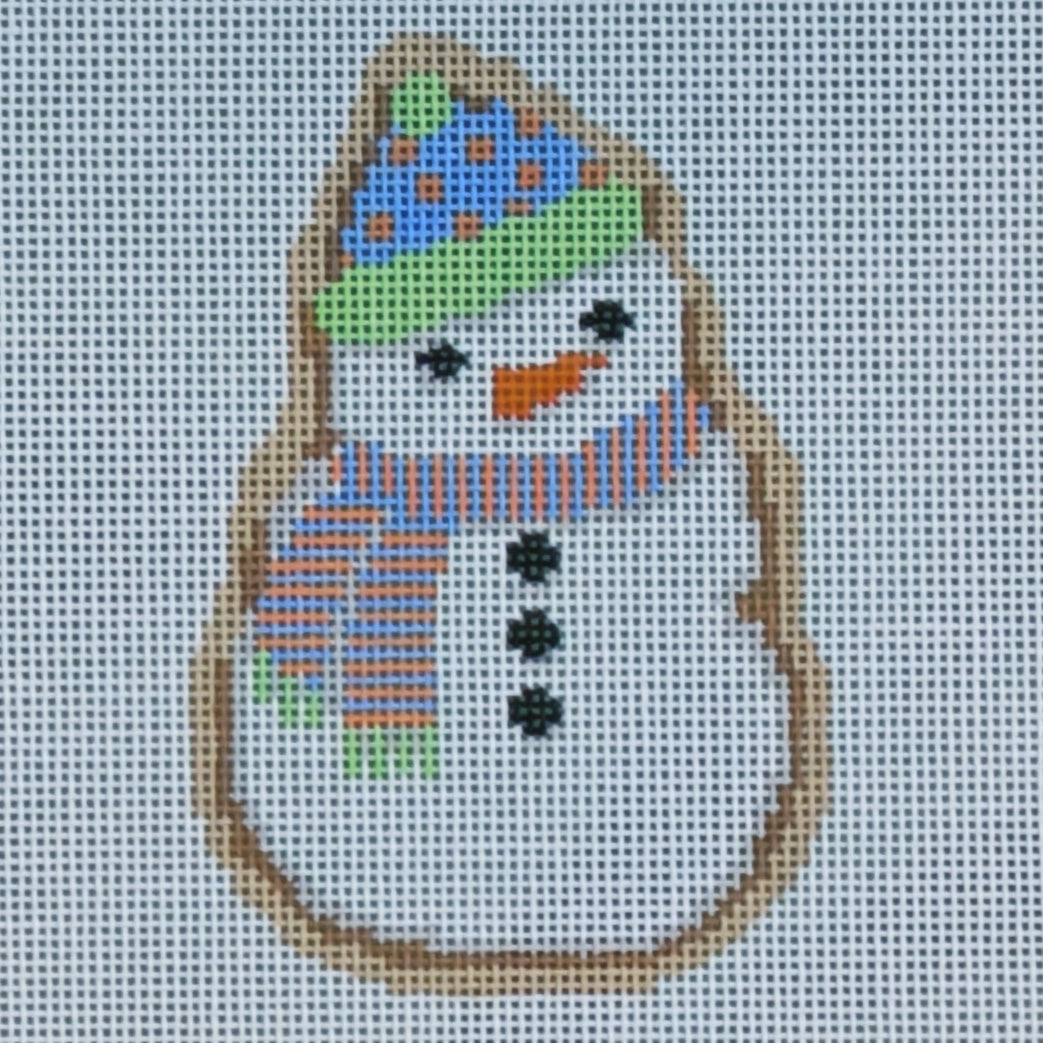Snowman Cookie Canvas