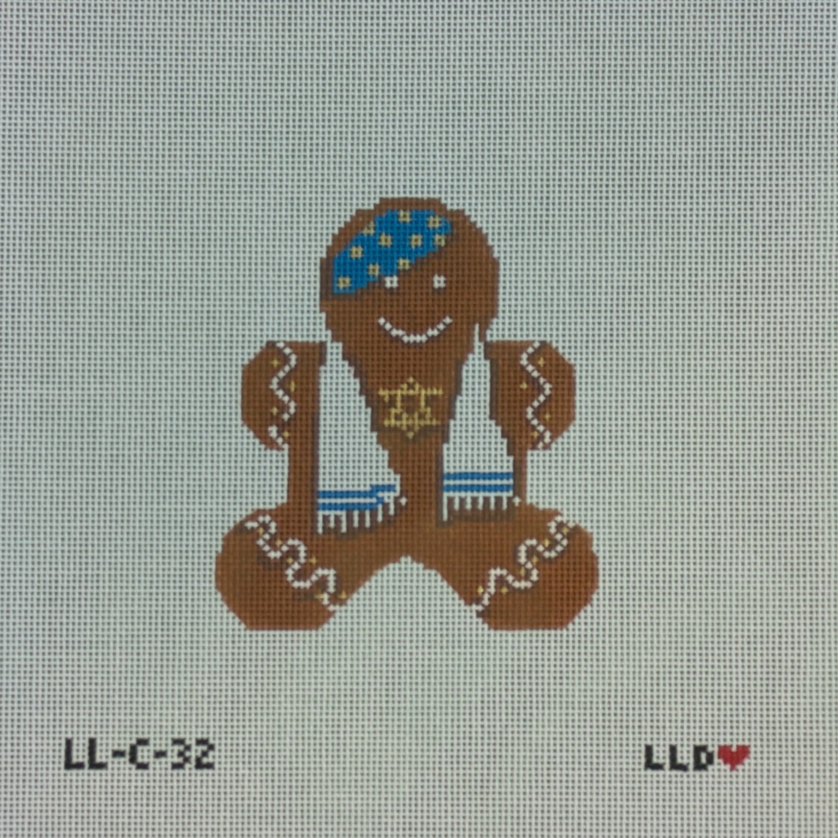 Hanukkah Gingerbread Man