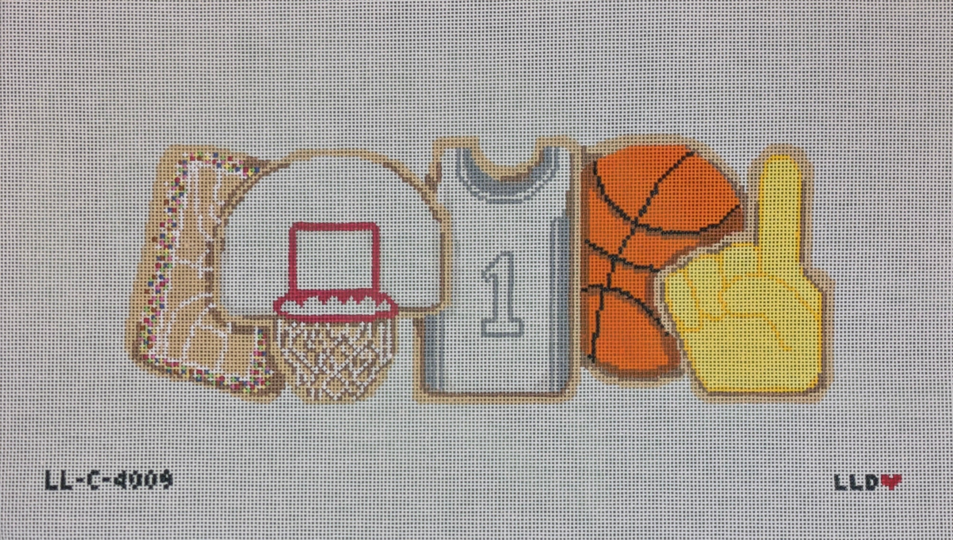 Basketball Cookies Row