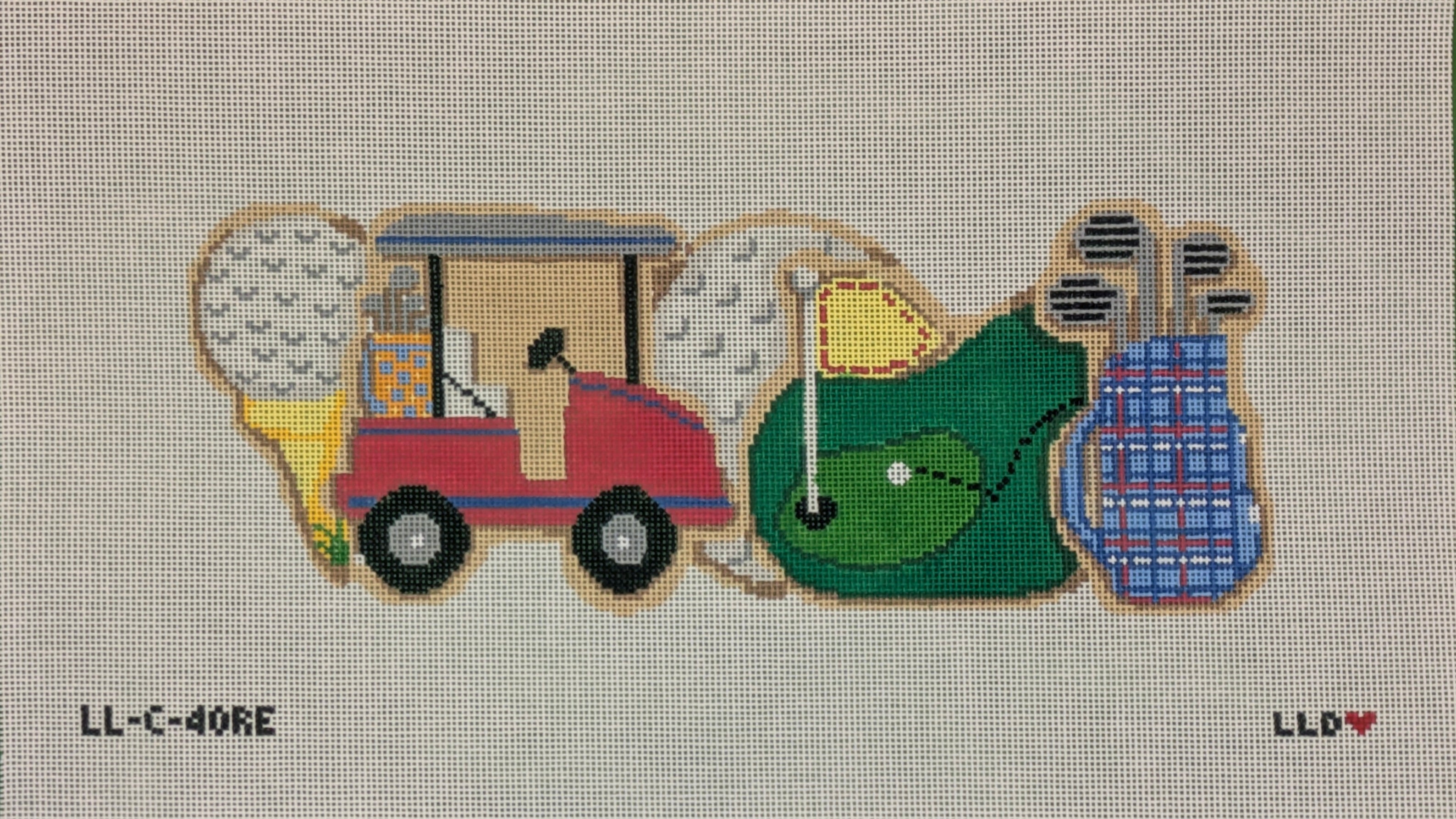 Golf Cookies Row
