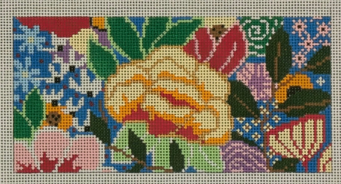 Rainbow Floral Clutch Insert
