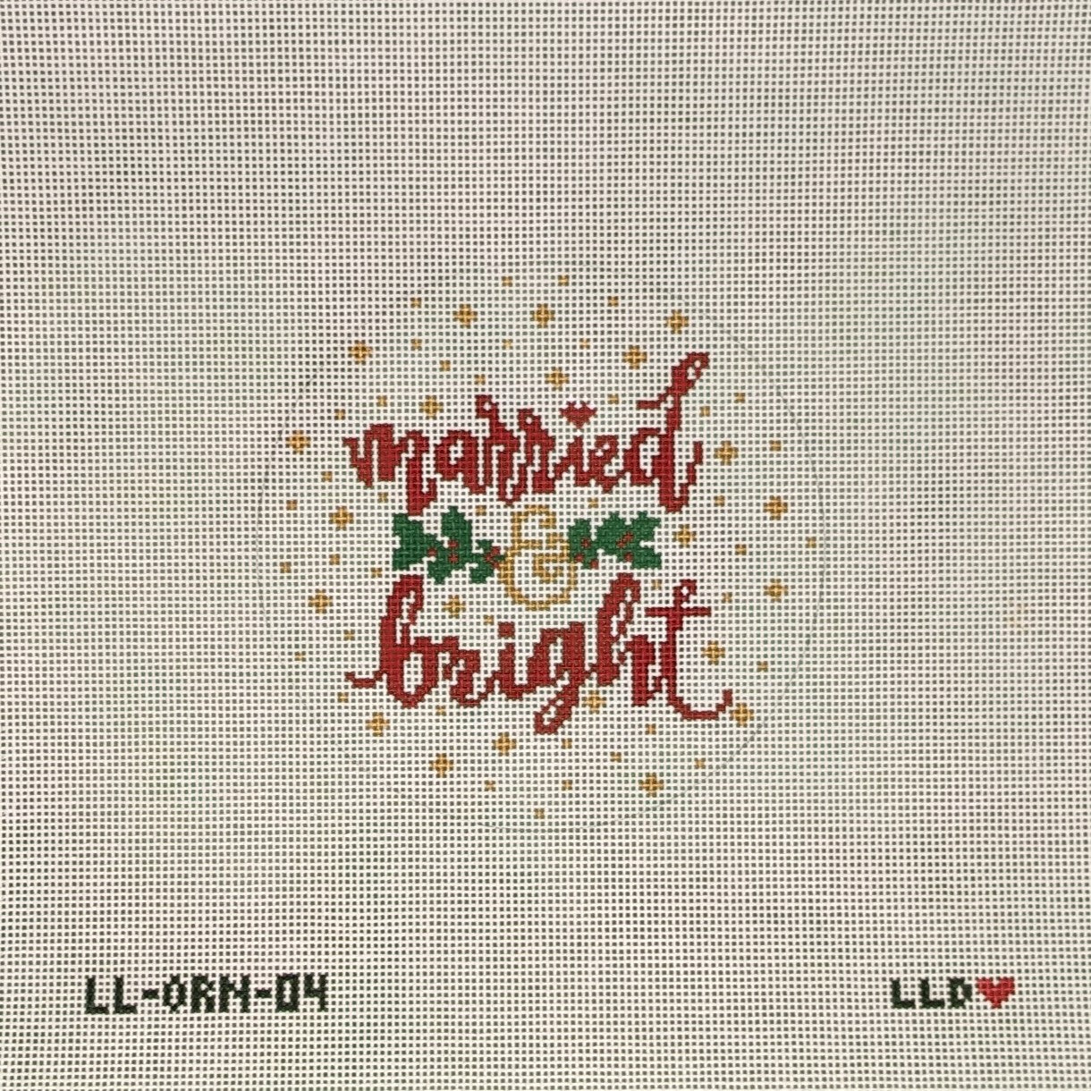 Married & Bright Ornament