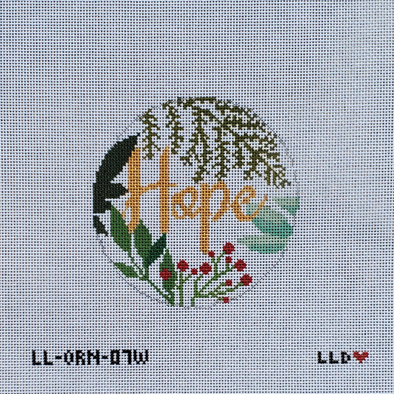 Botanical Hope-- white