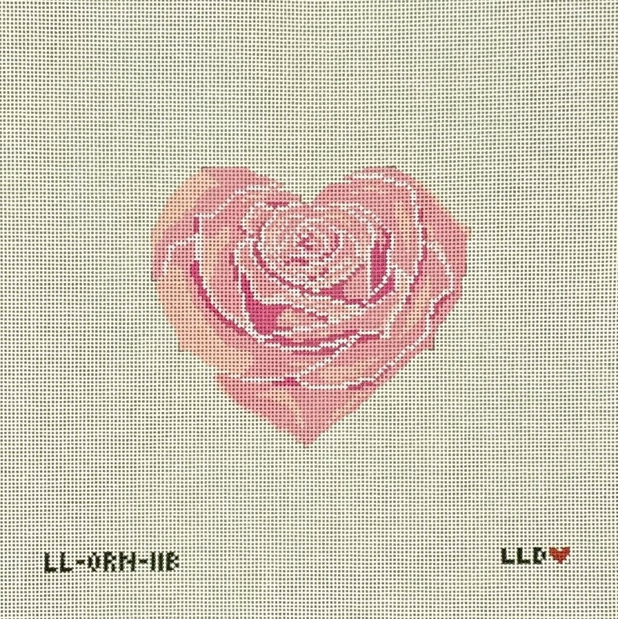 Rose Heart small-pink