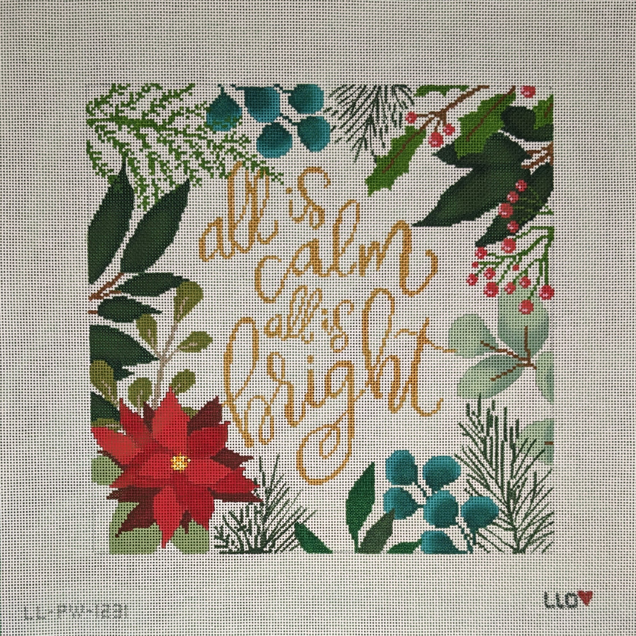 All is Calm Botanical Pillow