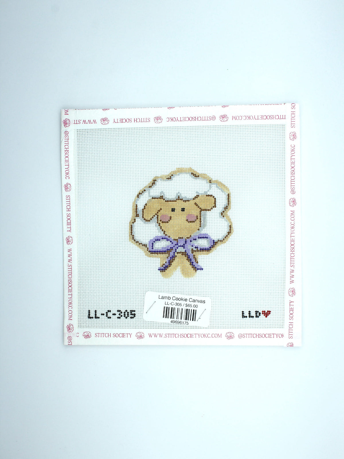Lamb Cookie Canvas
