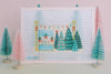 Christmas Village Tree Lot Canvas (13 Mesh)