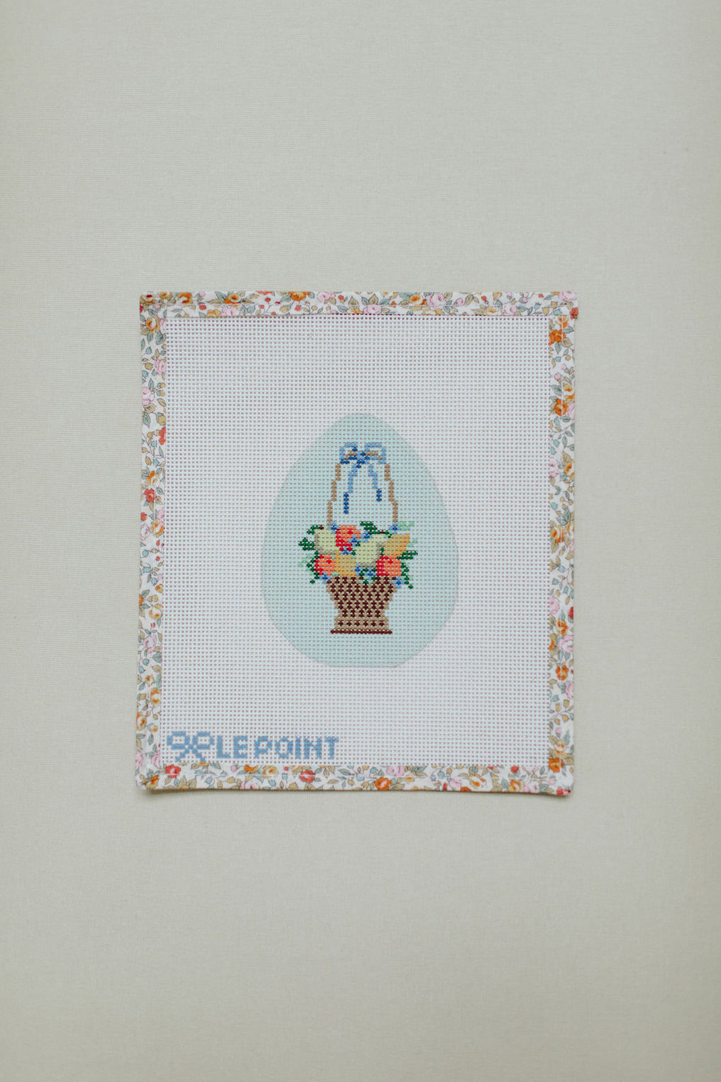 Fruit Basket Egg Canvas