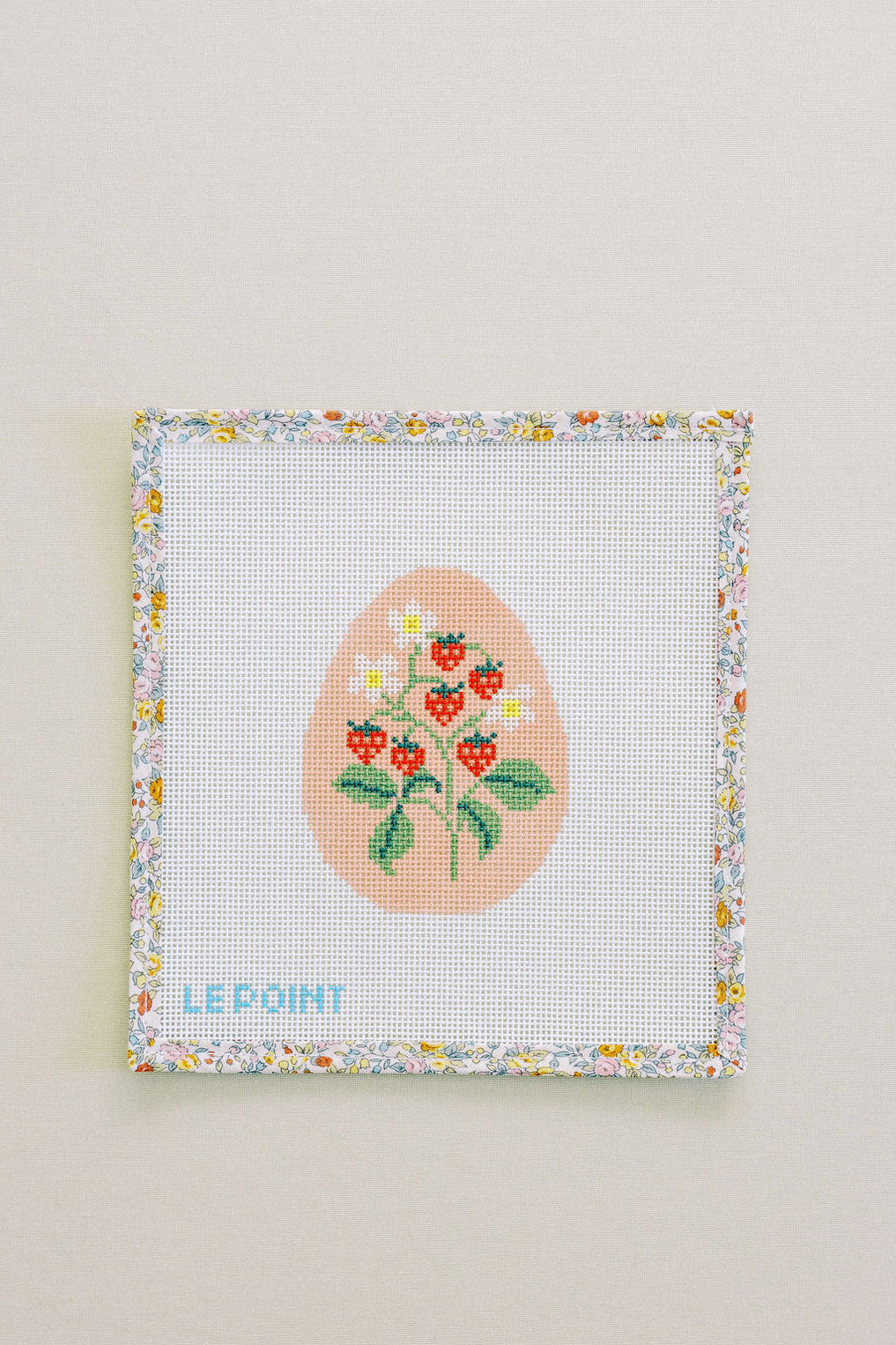 Strawberry Egg Canvas