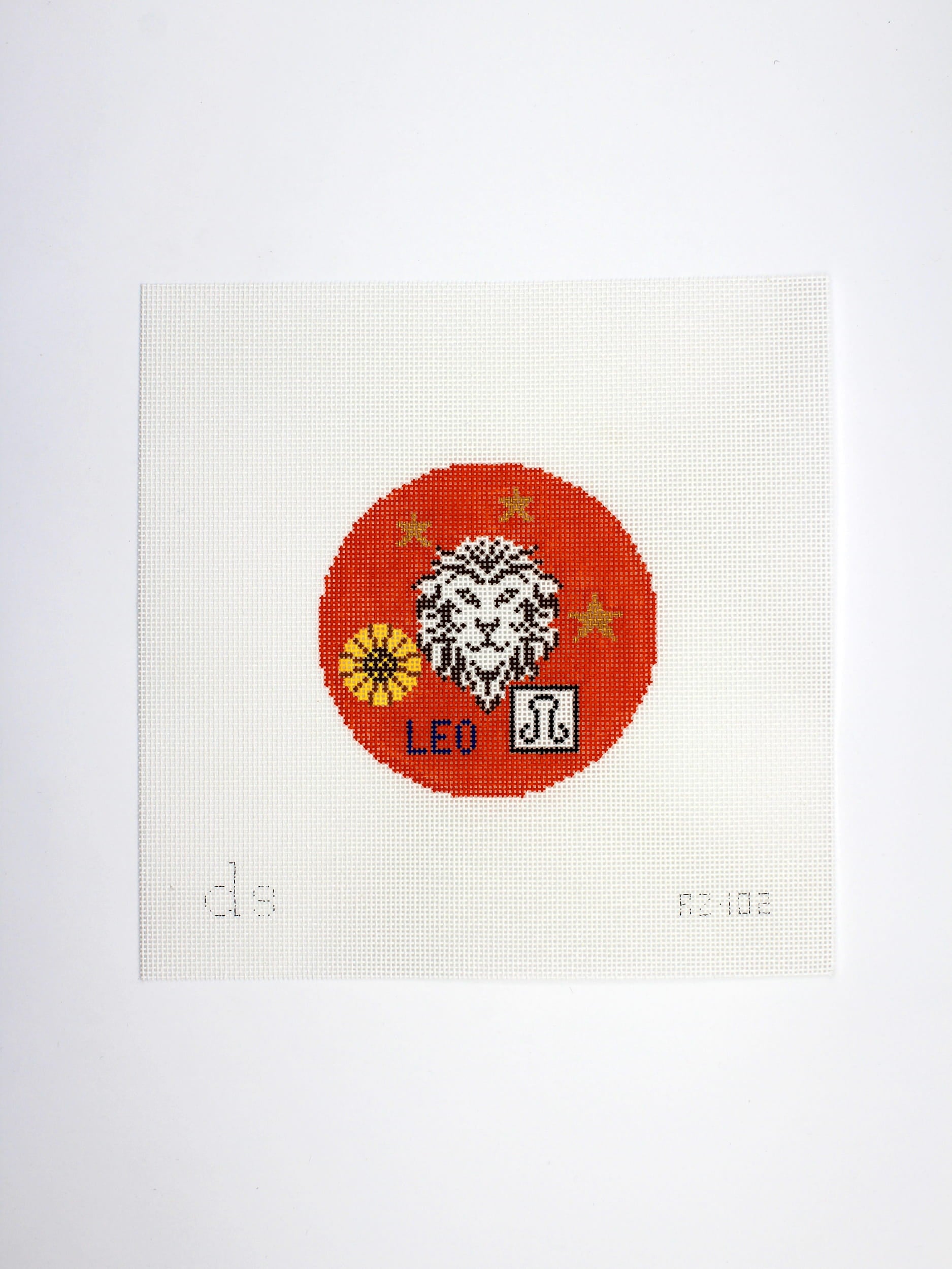 Leo Zodiac Ornament Canvas