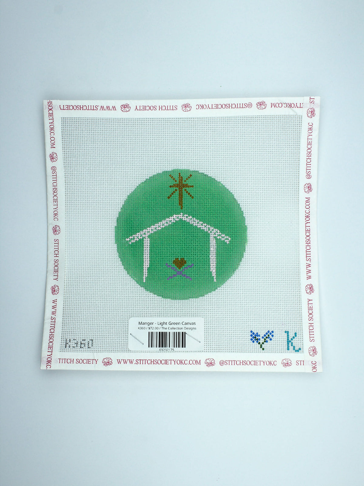 Manger - Light Green Canvas