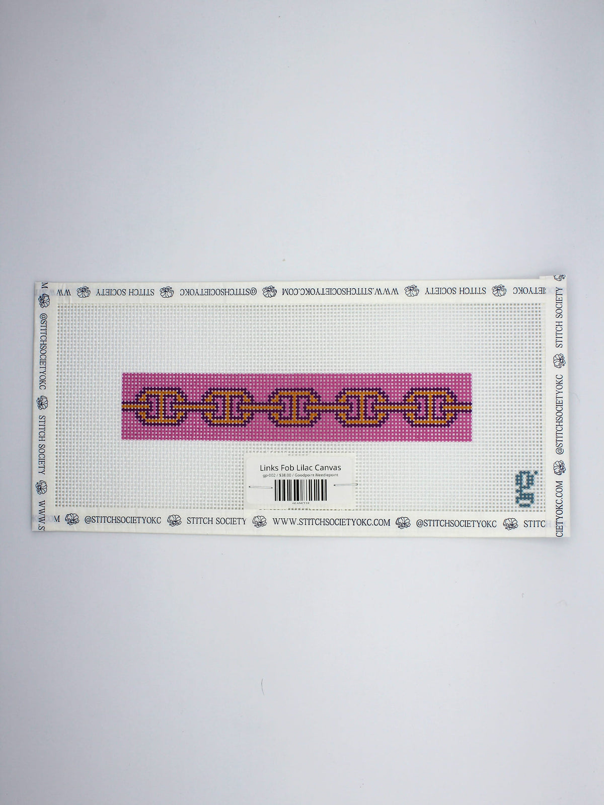 Links Fob Lilac Canvas