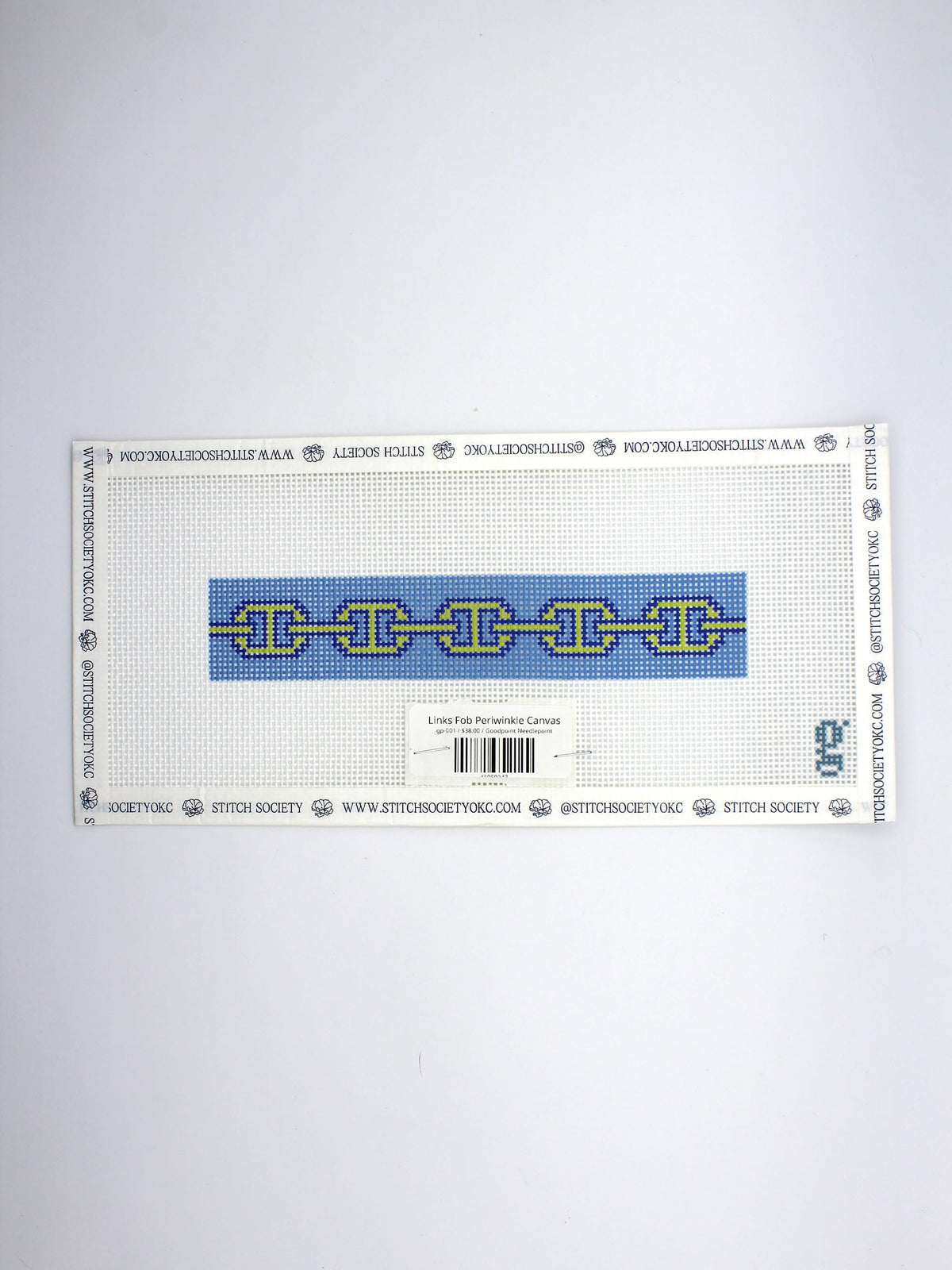 Links Fob Periwinkle Canvas
