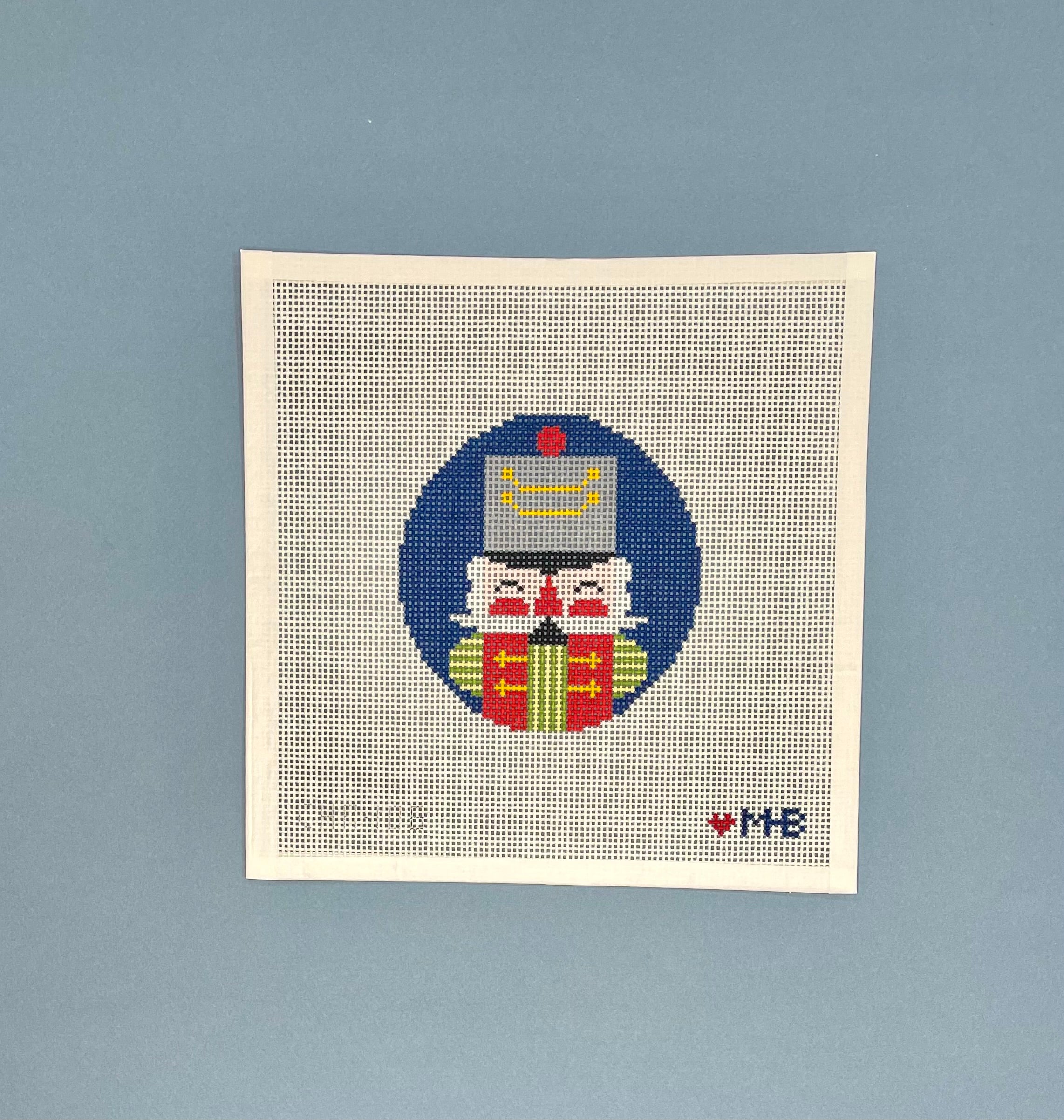 Nutcracker Archie Round Canvas