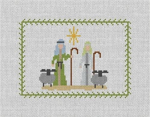 Shepherd and Sheep (Mary Cam) Canvas