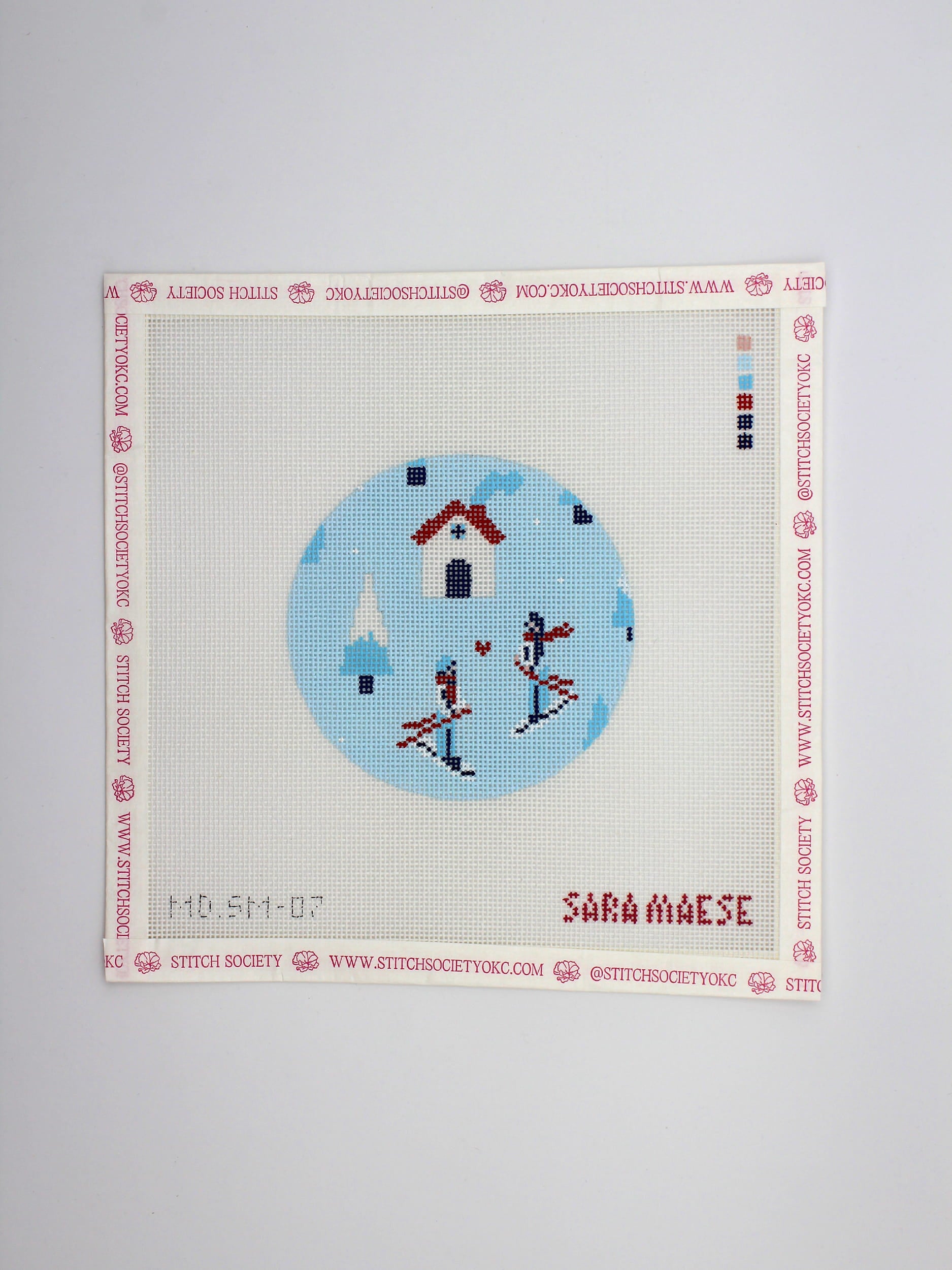 Sara Maese: Ski Love Canvas
