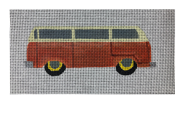 Orange VW Van