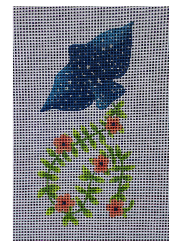 Floral Manta Ray