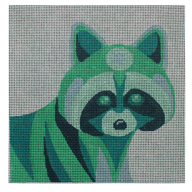 Color Block Raccoon