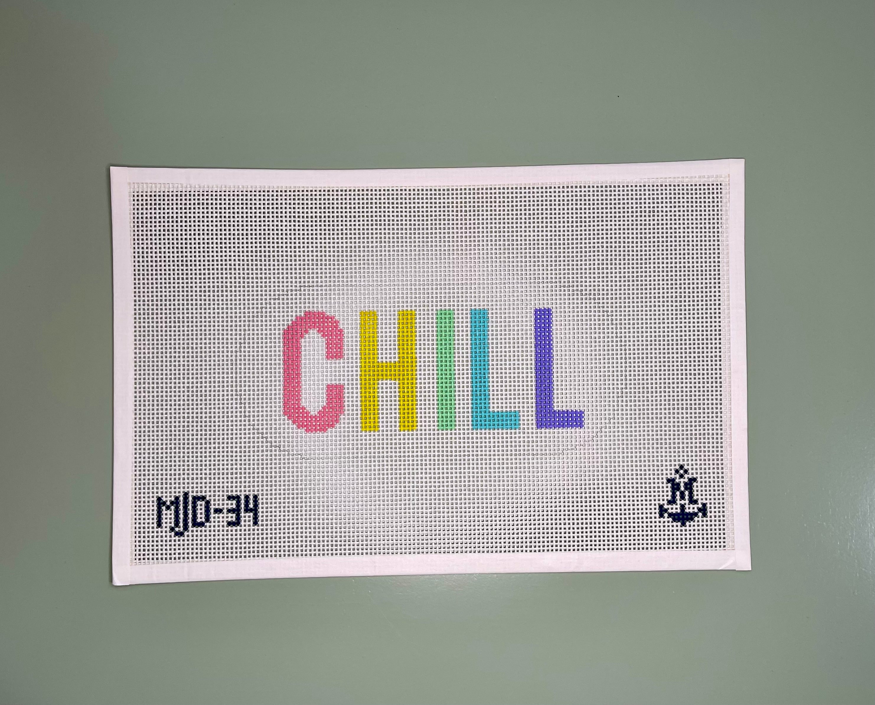 Pastel Chill Pill Canvas