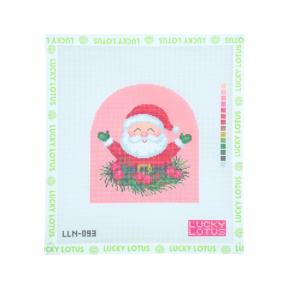 Merry Santa Canvas