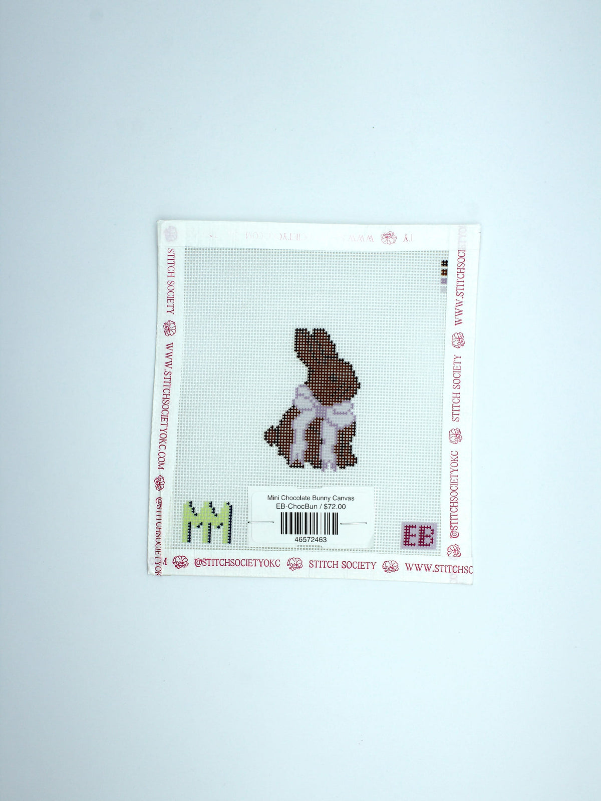 Mini Chocolate Bunny Canvas
