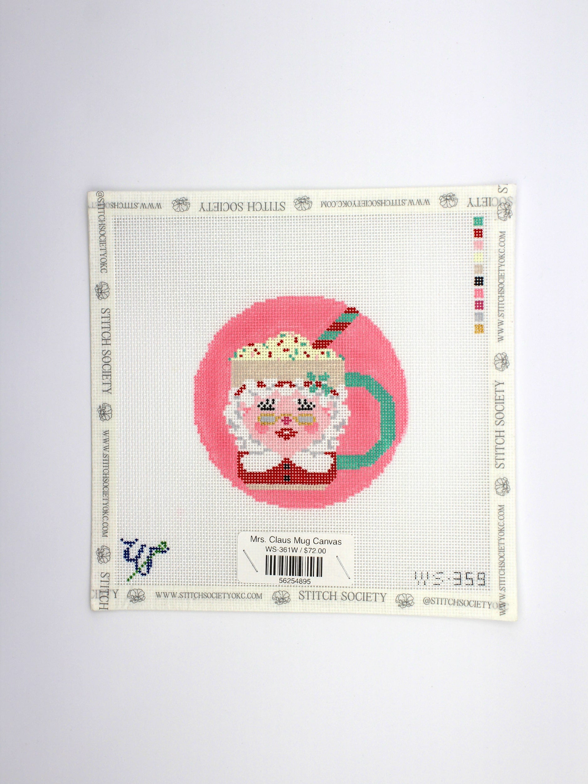 Mrs. Claus Mug Canvas