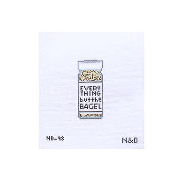 Everything But The Bagel Canvas