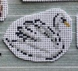 Nutcracker Series - Swan Left Canvas