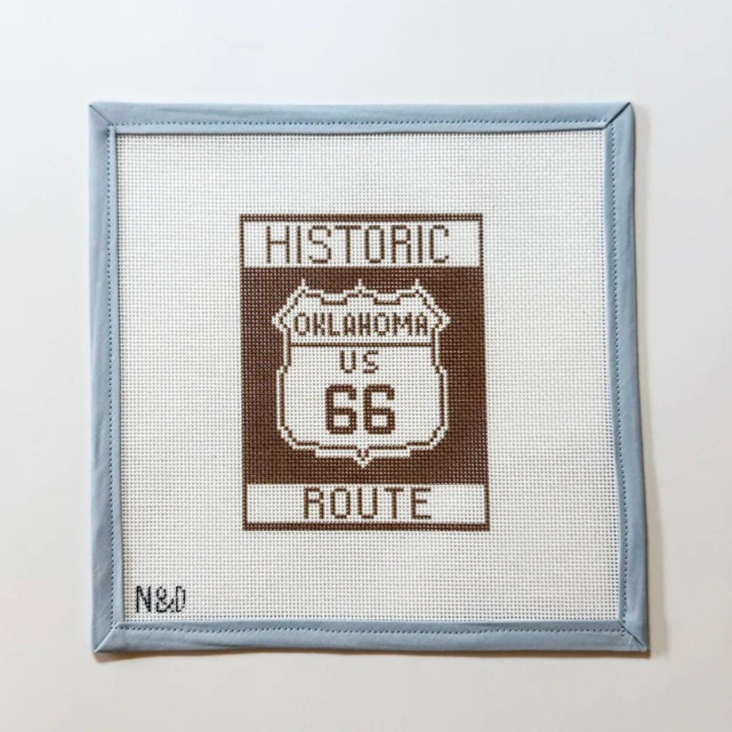 Oklahoma Route 66 Canvas