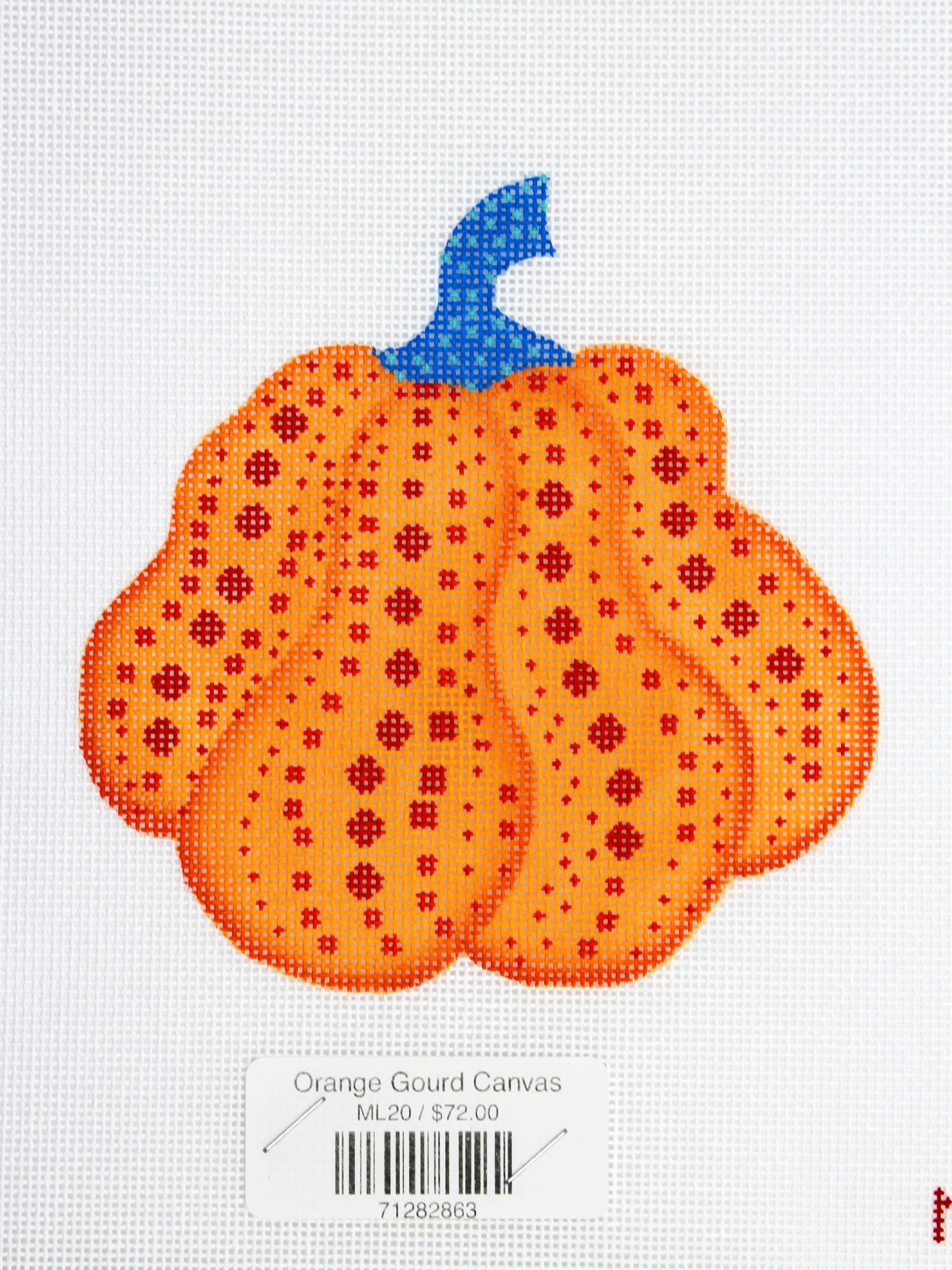 Orange Gourd Canvas