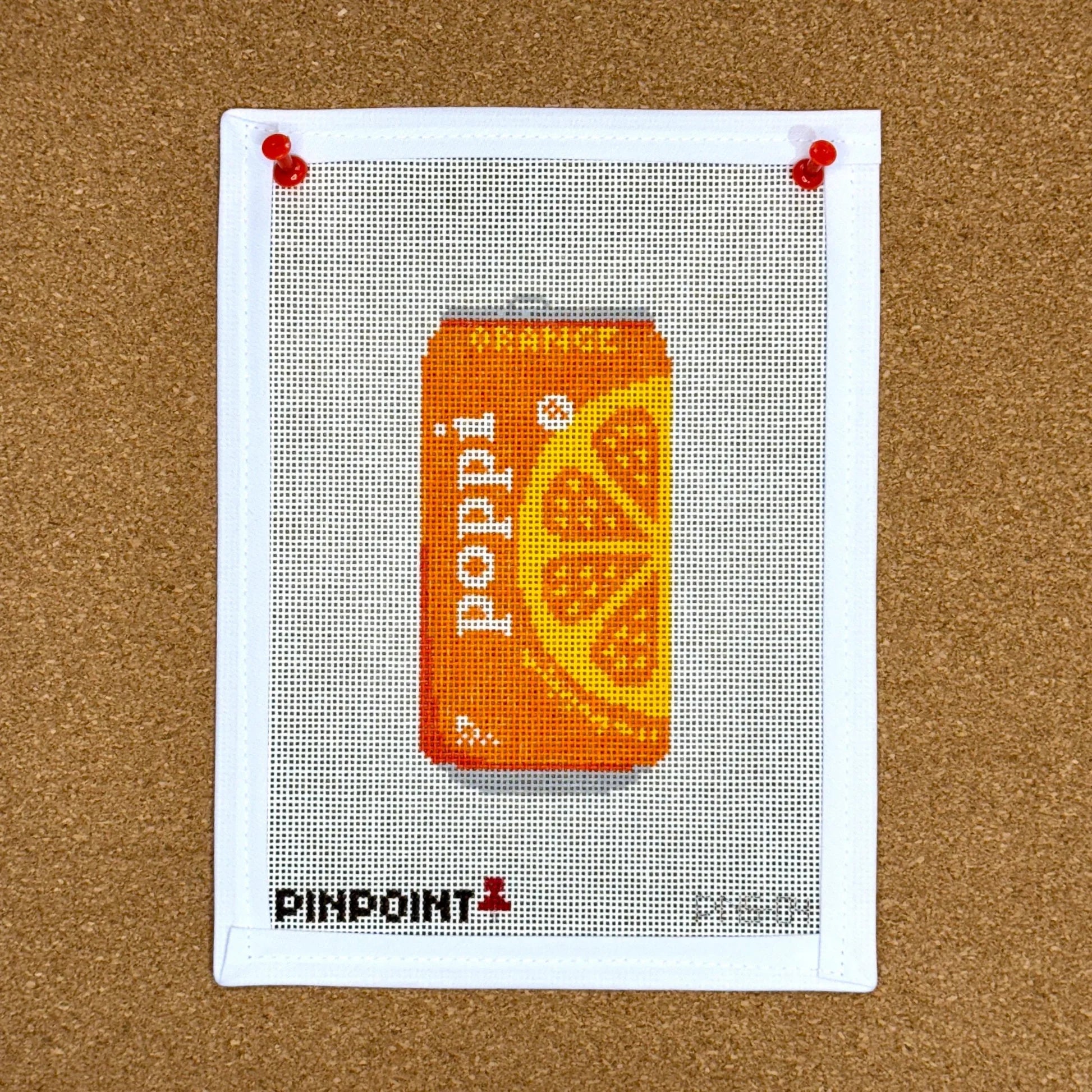 Orange Poppi Canvas