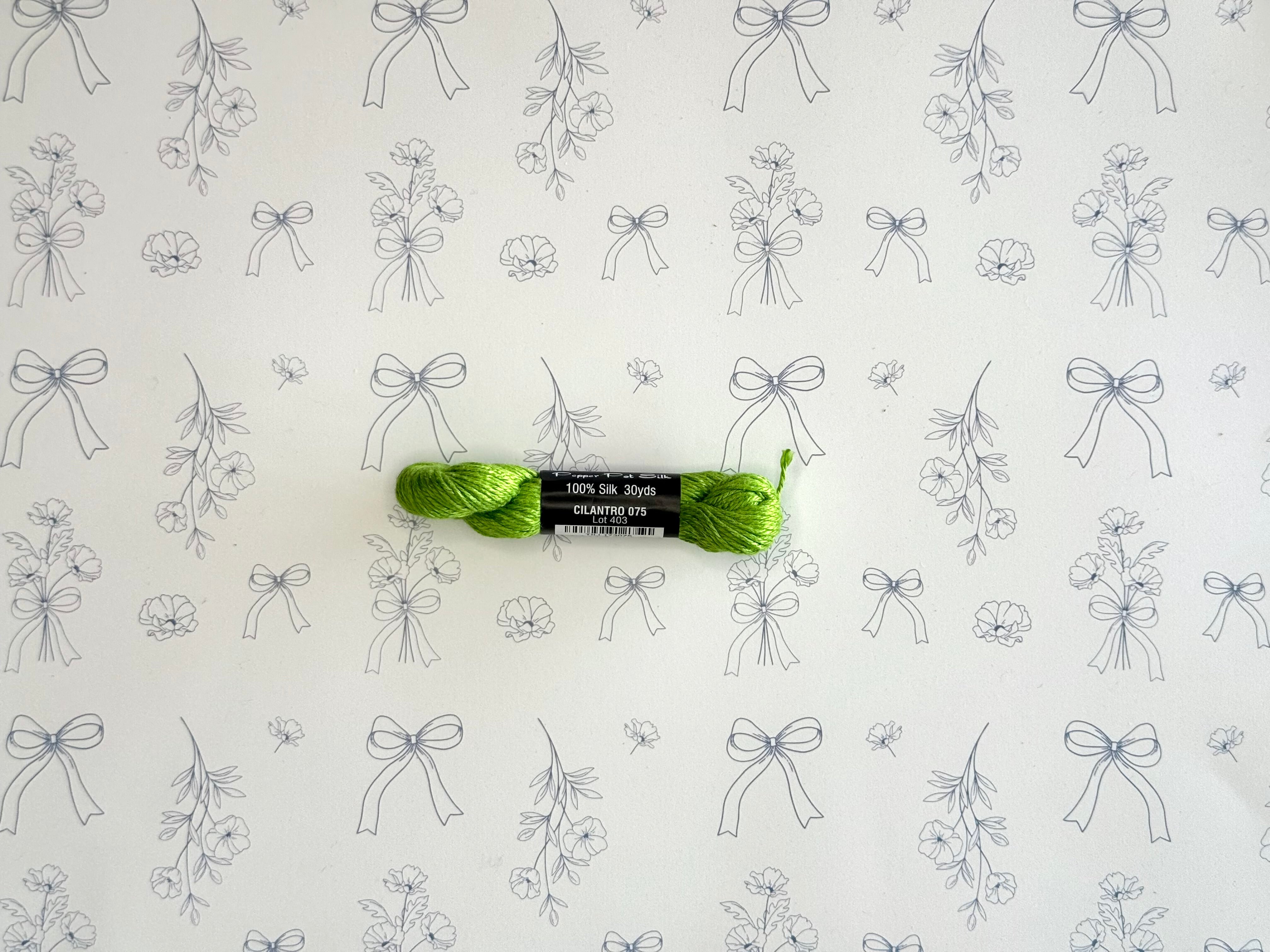 Pepper Pot Silk - 075 Cilantro