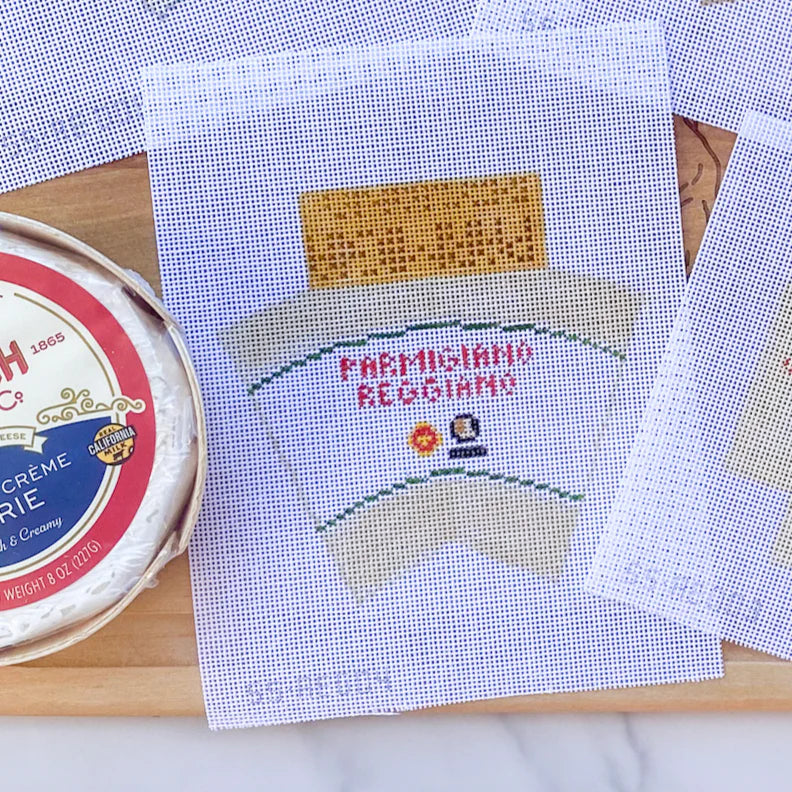 3D Wedge of Parmesan Cheese Canvas