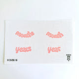 Lavender Icing Milestone Printed Canvas