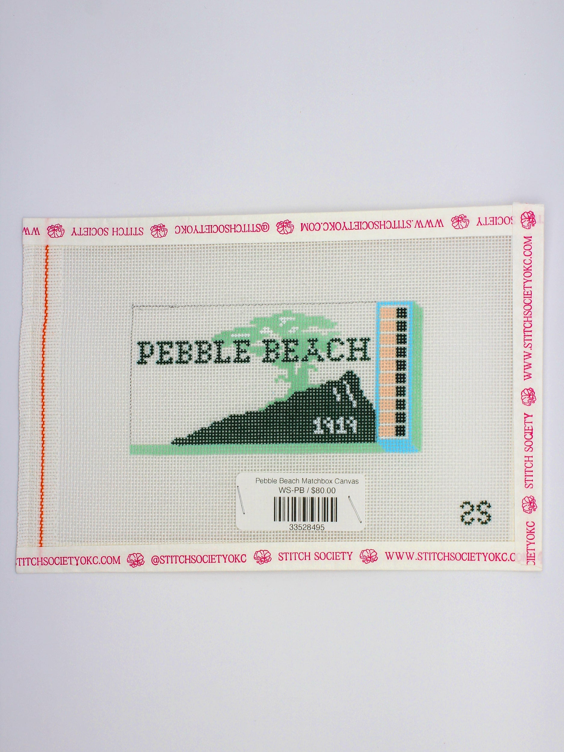 Pebble Beach Matchbox Canvas