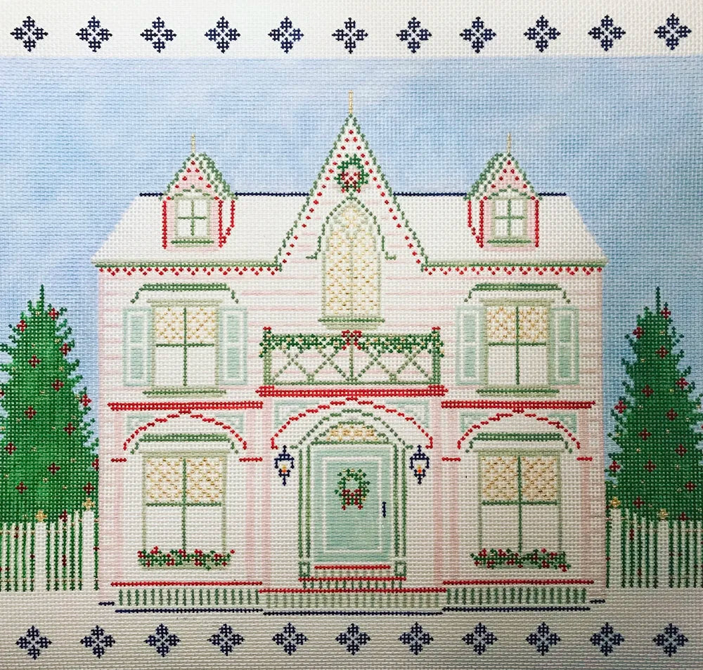 The Peppermint House Canvas