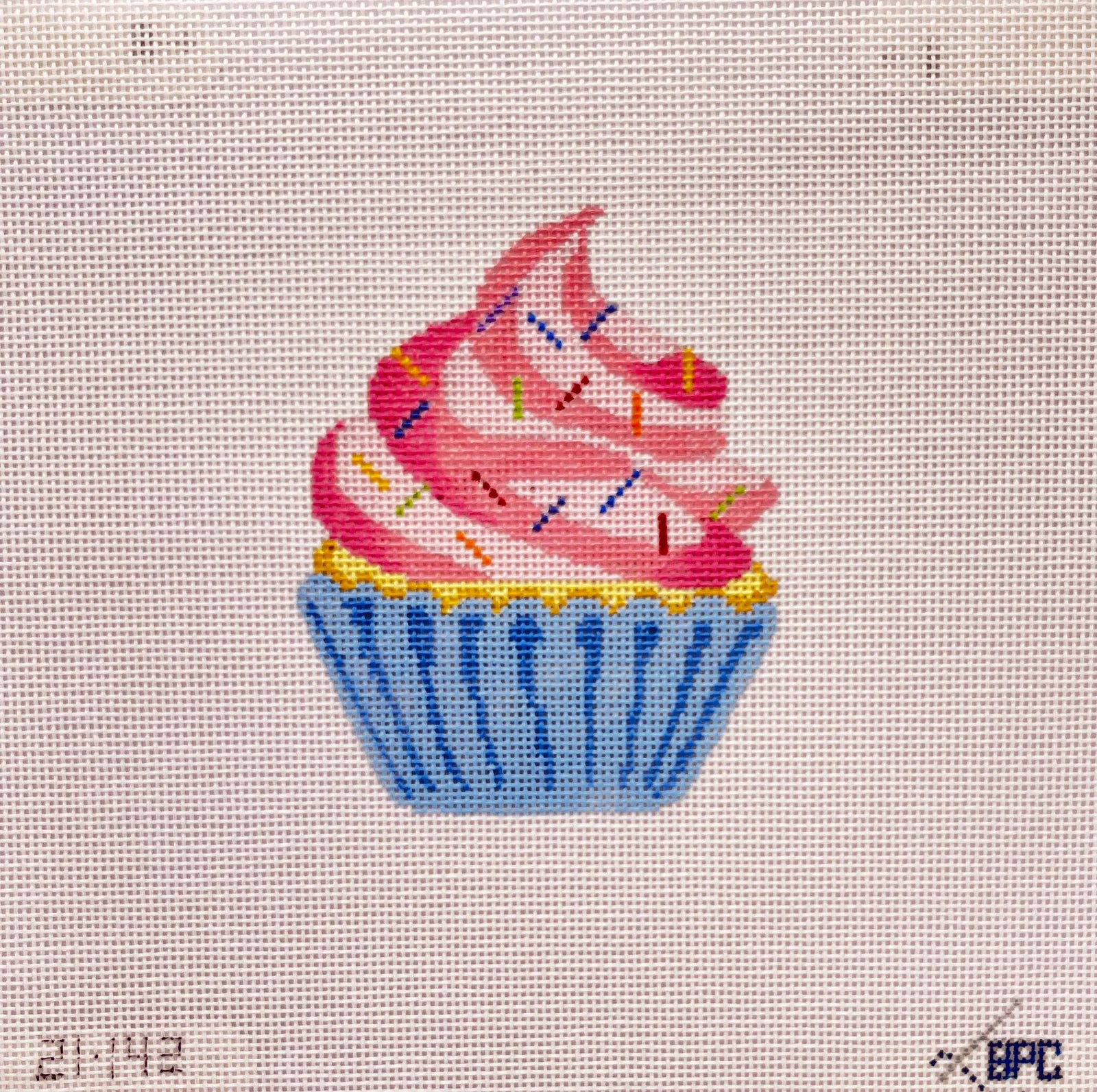 Pink Cupcake Canvas