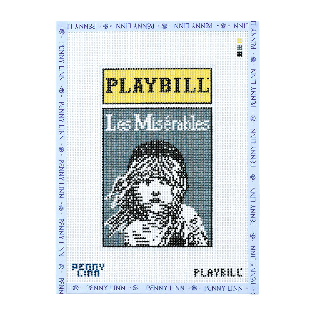 Life-Sized Les Miserables Playbill