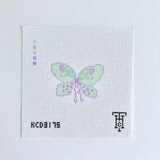 Purple Butterfly Canas