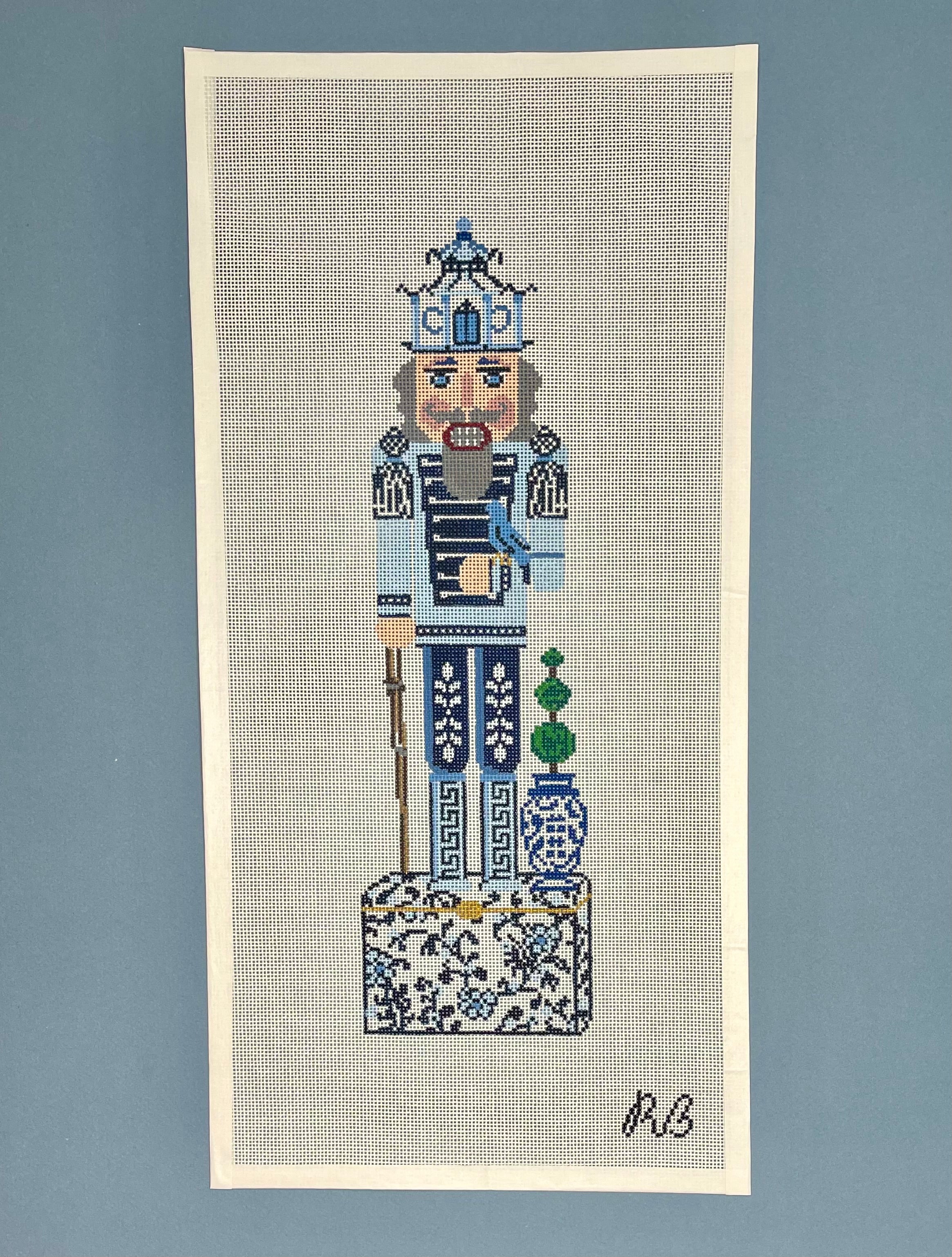 Chinoiserie Nutcracker Canvas